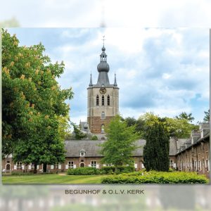 Begijnhof en de kerk van Aarschot